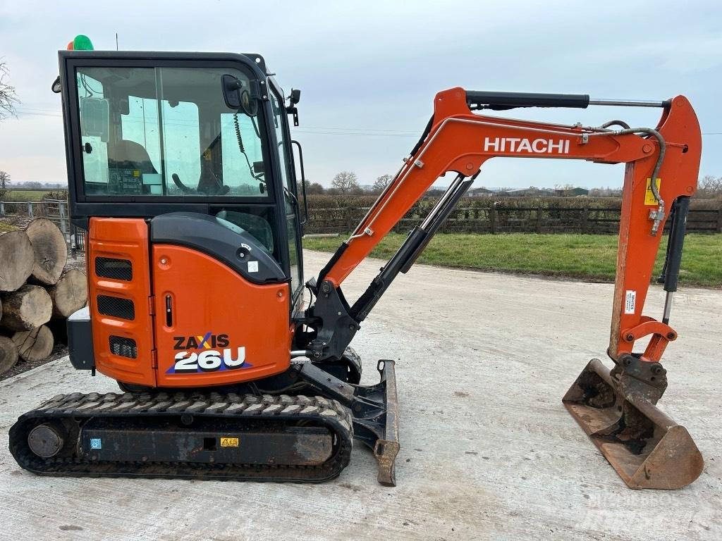 Hitachi ZX 26 U-6 Mini excavadoras < 7t