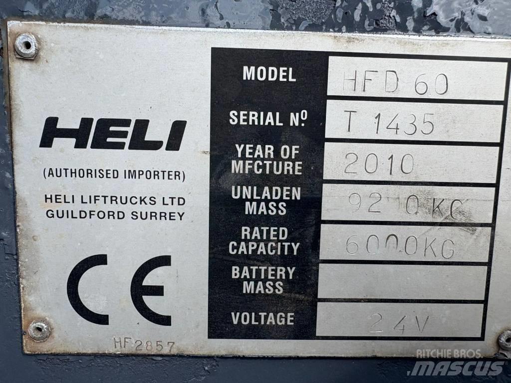 Heli HFD60 Carretillas diesel