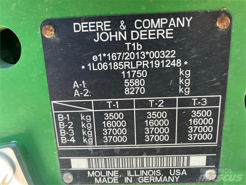 John Deere 6R 185 Tractores