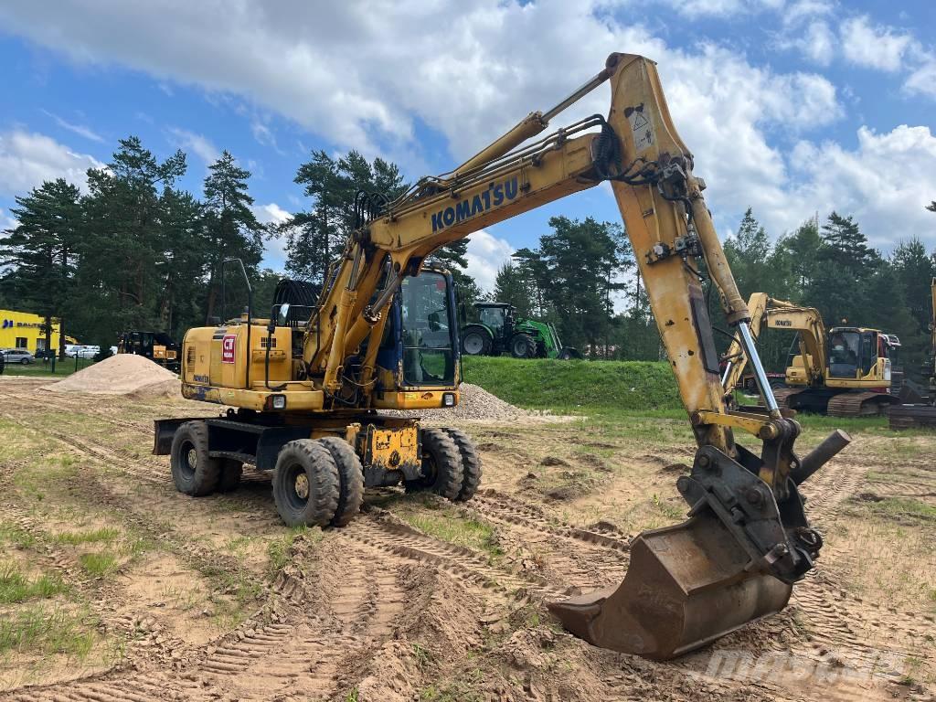 Komatsu PW 160 ES-7K Excavadoras de ruedas
