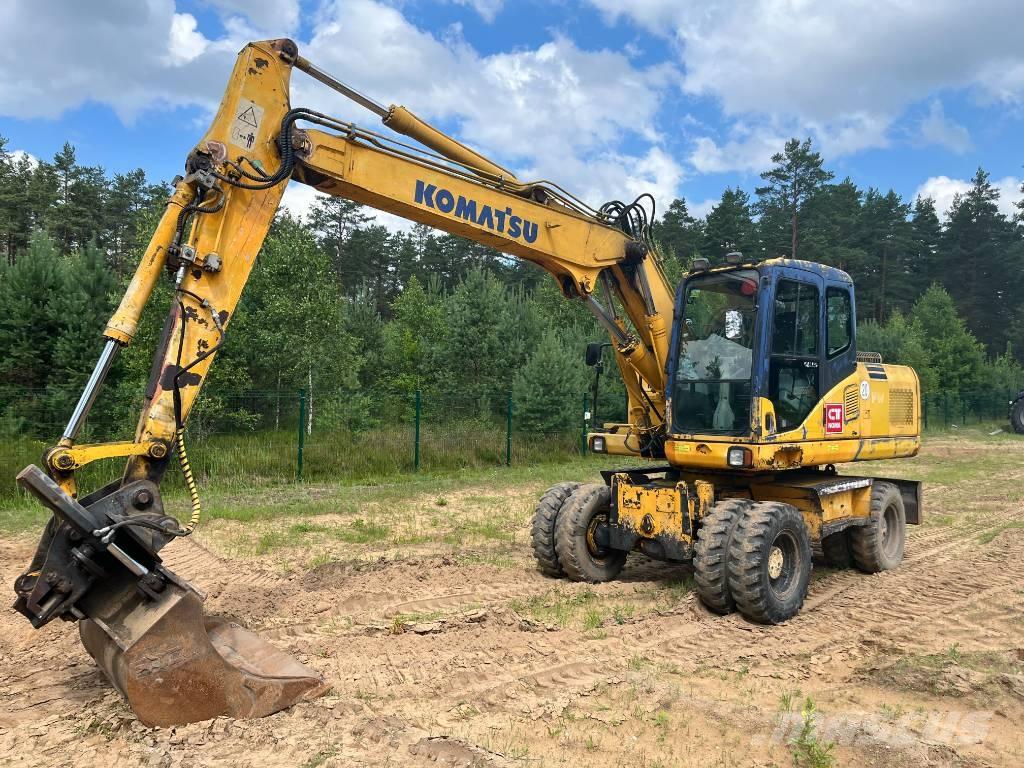 Komatsu PW 160 ES-7K Excavadoras de ruedas