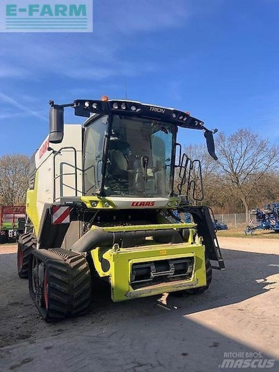 CLAAS trion 730tt Cosechadoras combinadas