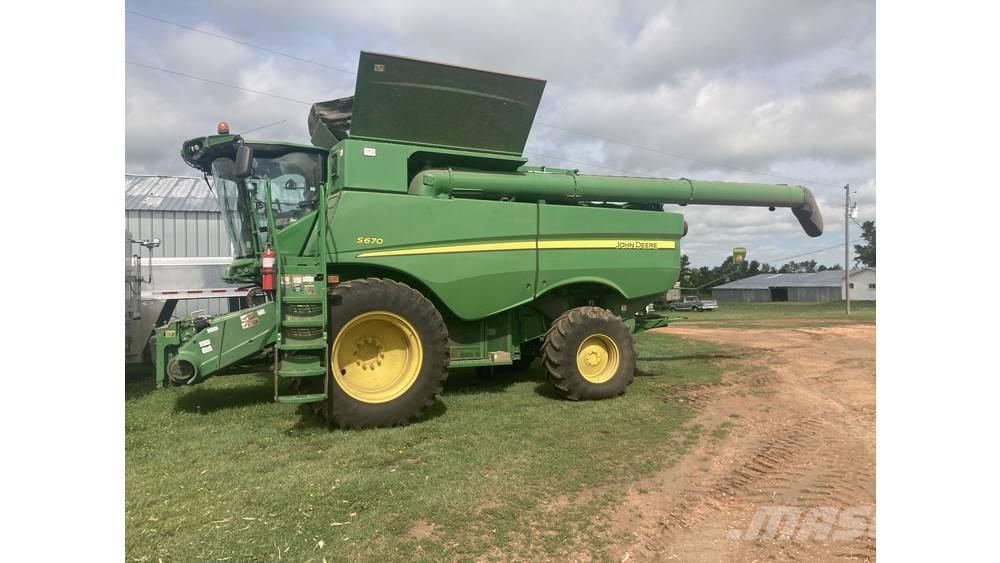 John Deere S 670 Cosechadoras combinadas