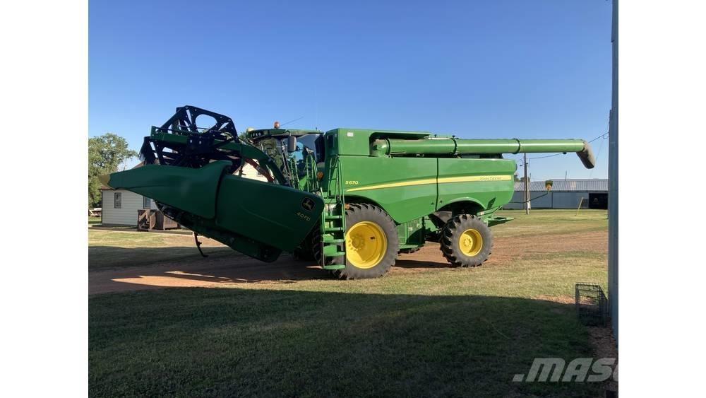 John Deere S 670 Cosechadoras combinadas