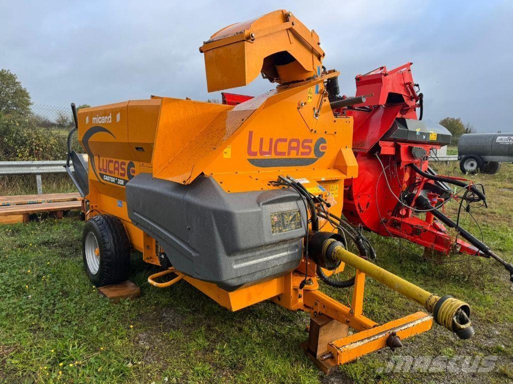 Lucas Castor+ 30R Desmenuzadoras, cortadoras y desenrolladoras de pacas