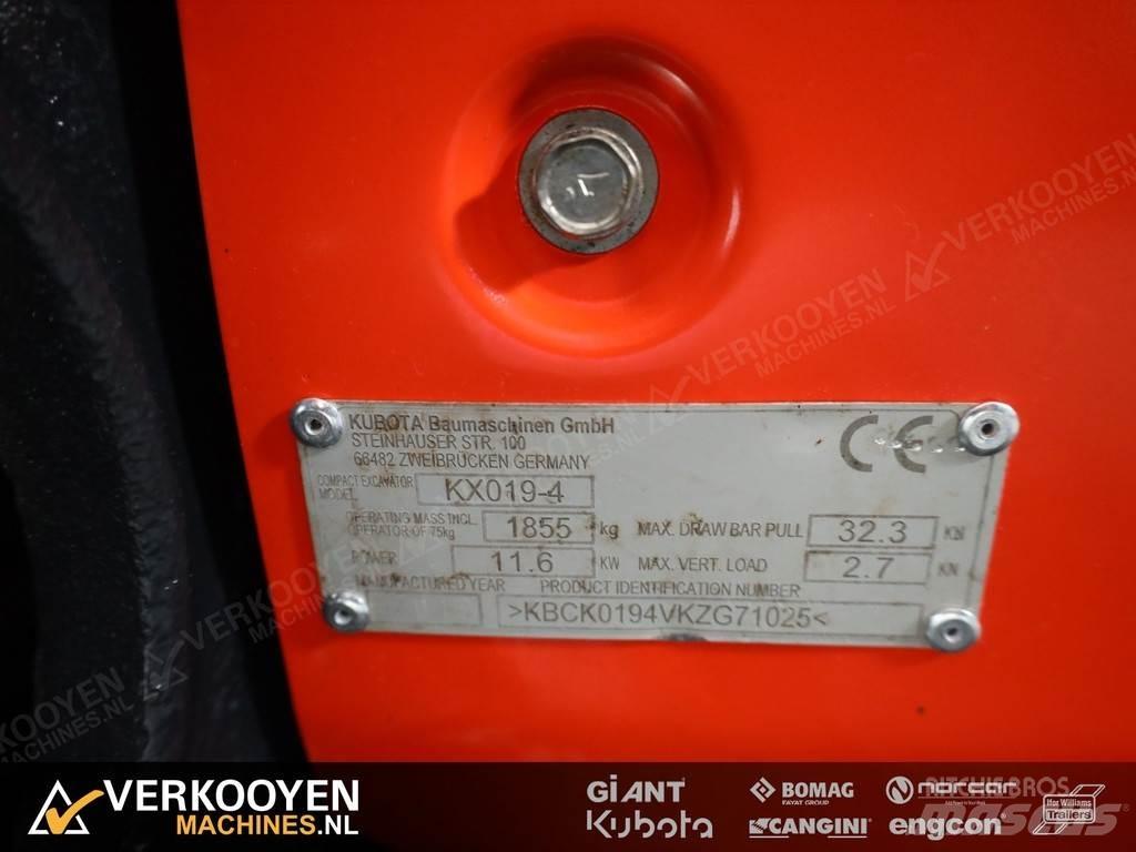 Kubota KX019-4 Mini excavadoras < 7t