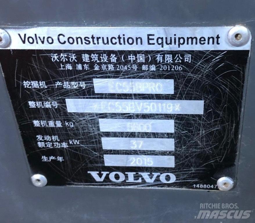 Volvo ECR 55 Mini excavadoras < 7t