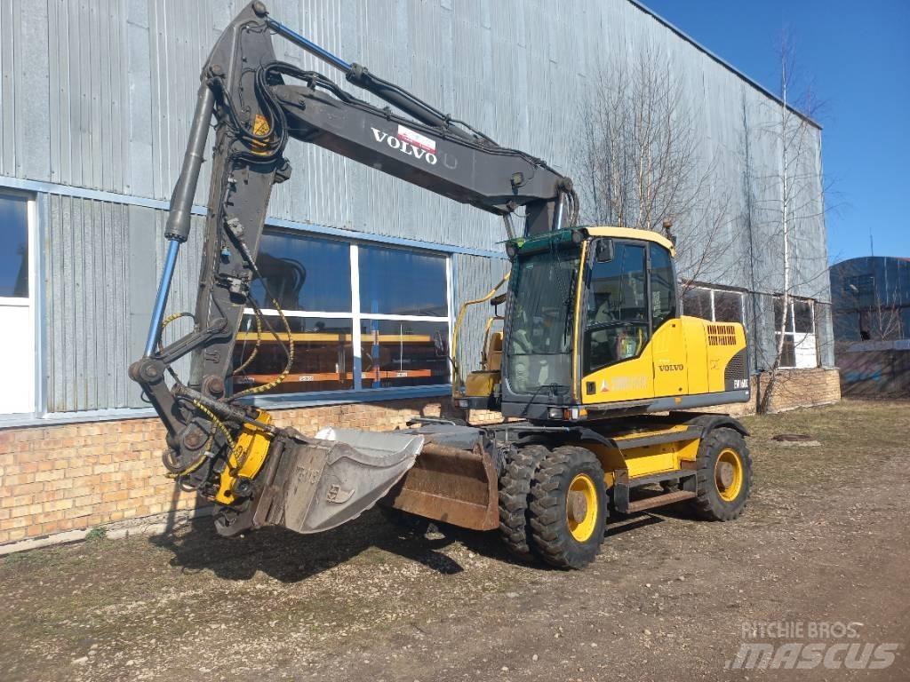 Volvo EW 160 C Excavadoras de ruedas