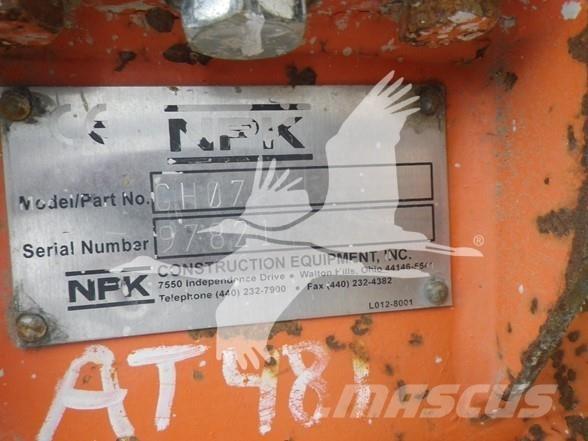 NPK GH07 Martillos hidráulicos