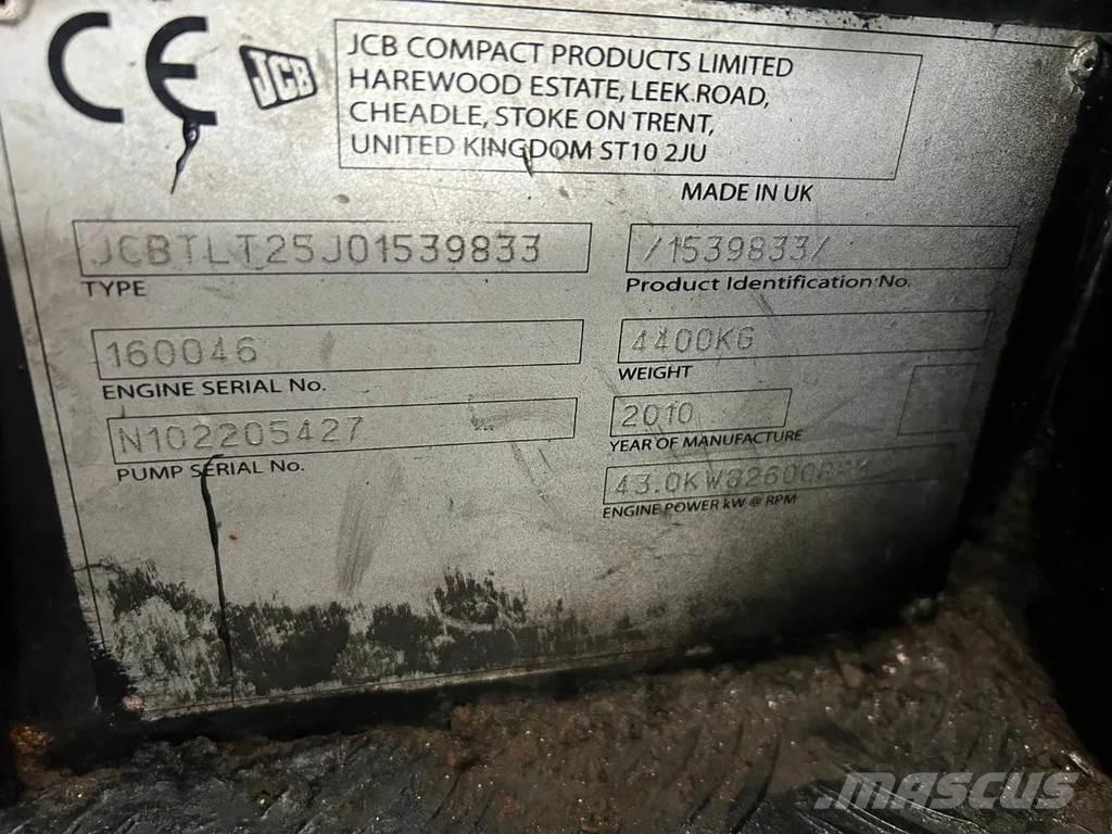 JCB TLT25 Heftruck Carretillas LPG