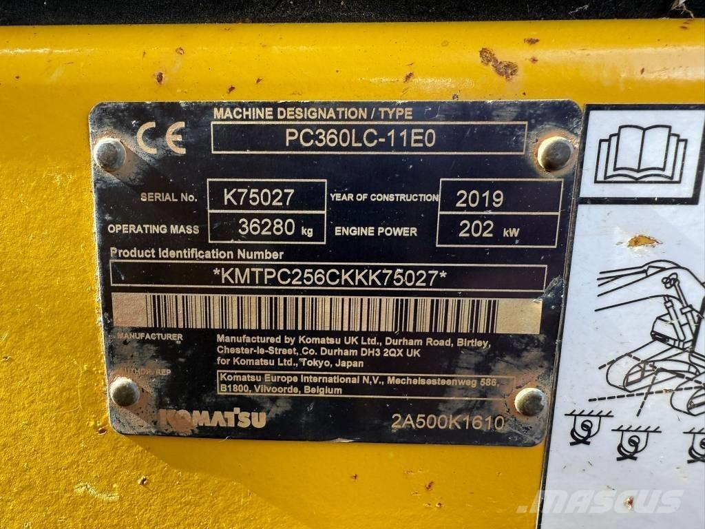 Komatsu PC 360 LC-11 Excavadoras de cadenas