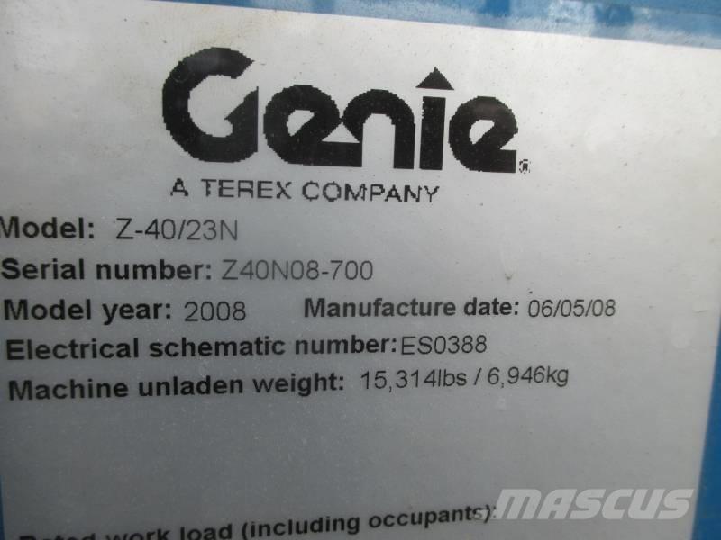 Genie Z 40/23 N Plataforma de trabajo articulada