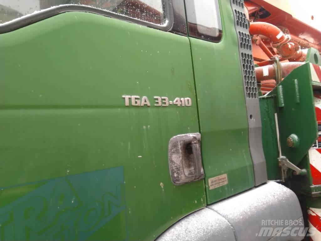 MAN TGA 33.410 Camión hormigonera