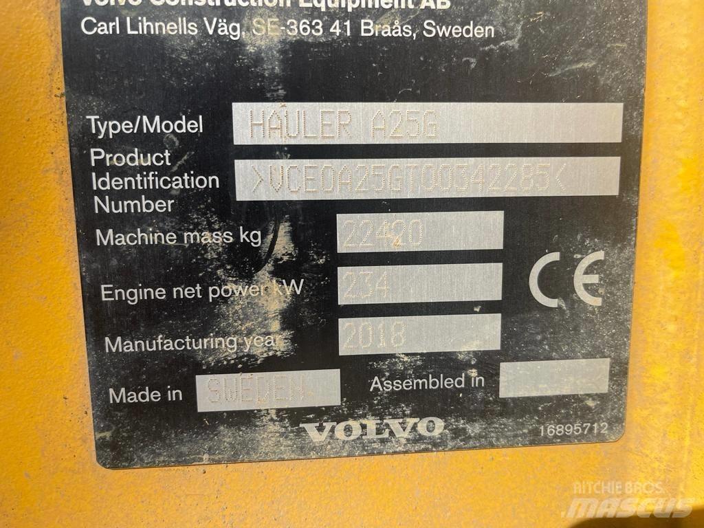 Volvo A 25 G Dúmpers articulados