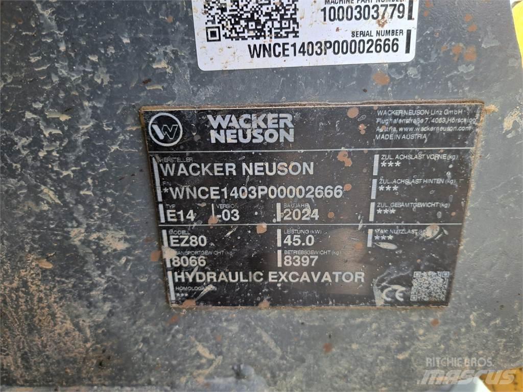 Wacker Neuson EZ80 Excavadoras de cadenas