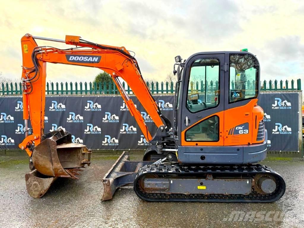 Doosan DX 63-3 Excavadoras de cadenas