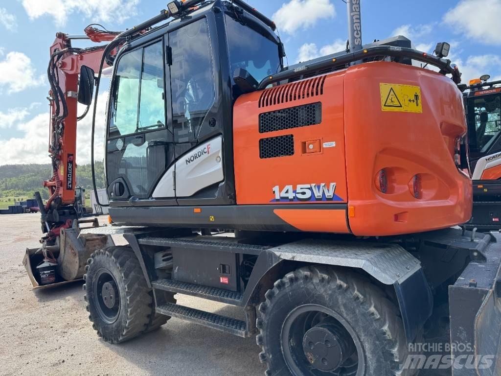 Hitachi ZX 145 W-6 Excavadoras de ruedas