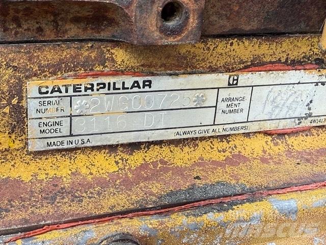 CAT 3116 DI Motores