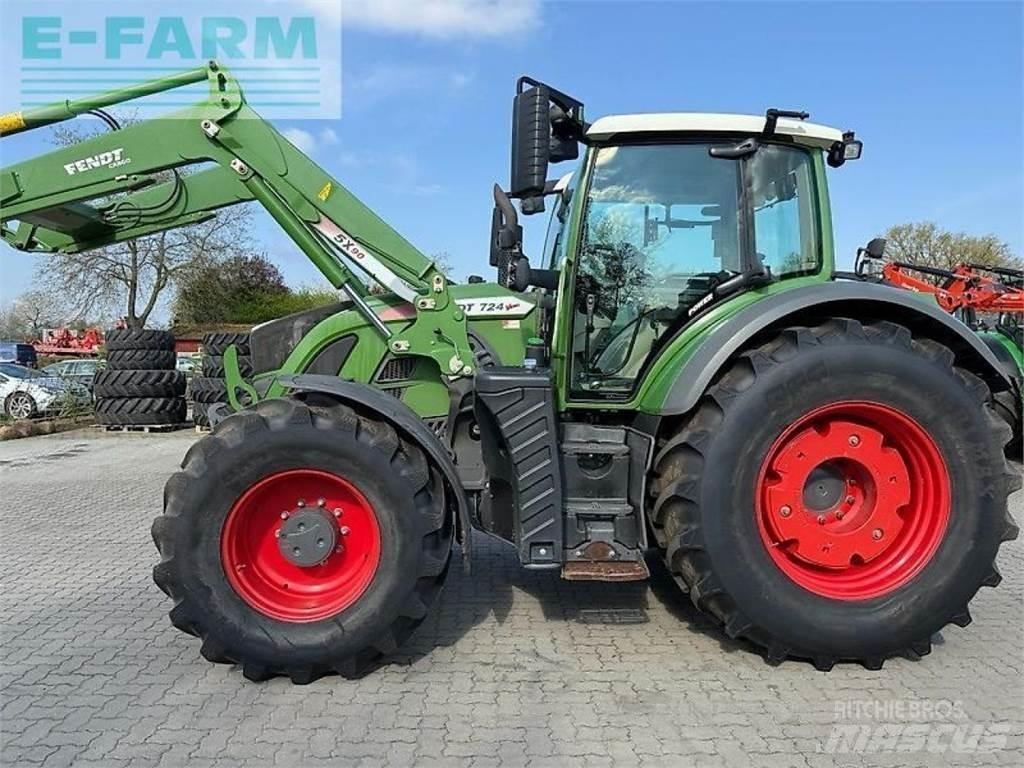 Fendt 724 vario Tractores