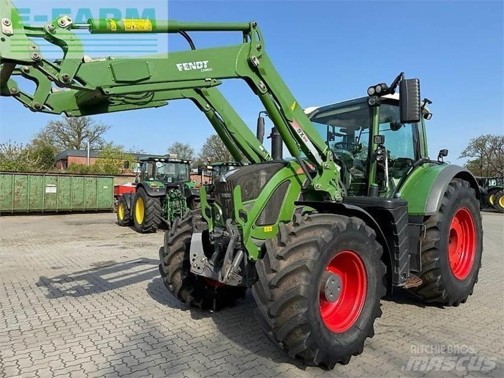 Fendt 724 vario Tractores