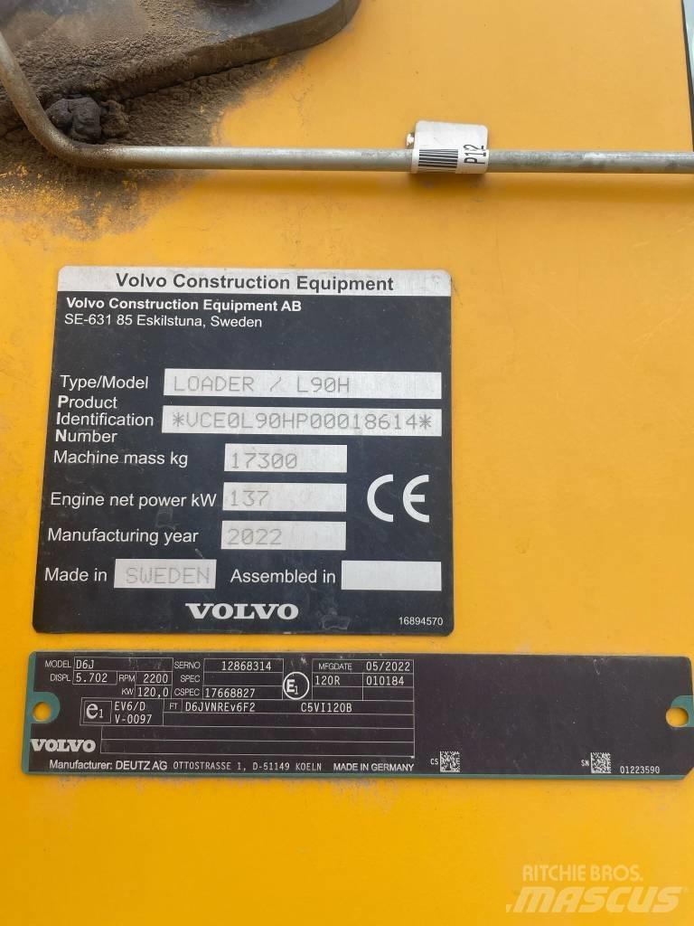 Volvo L90H Cargadoras sobre ruedas