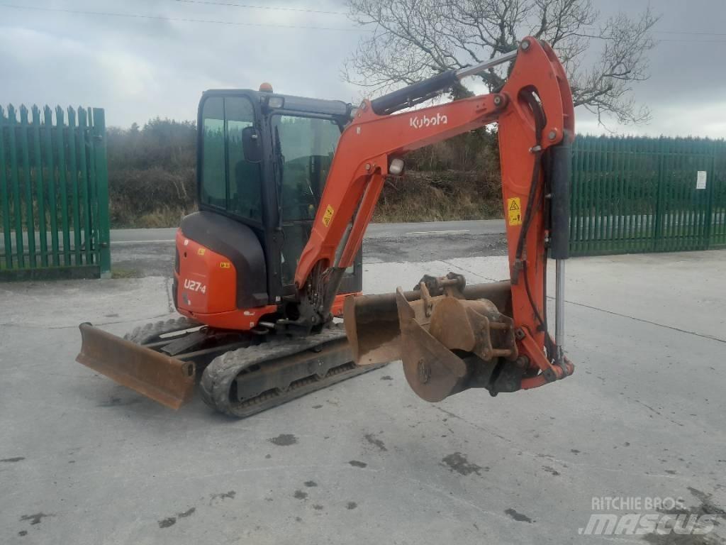 Kubota U 27-4 Mini excavadoras < 7t