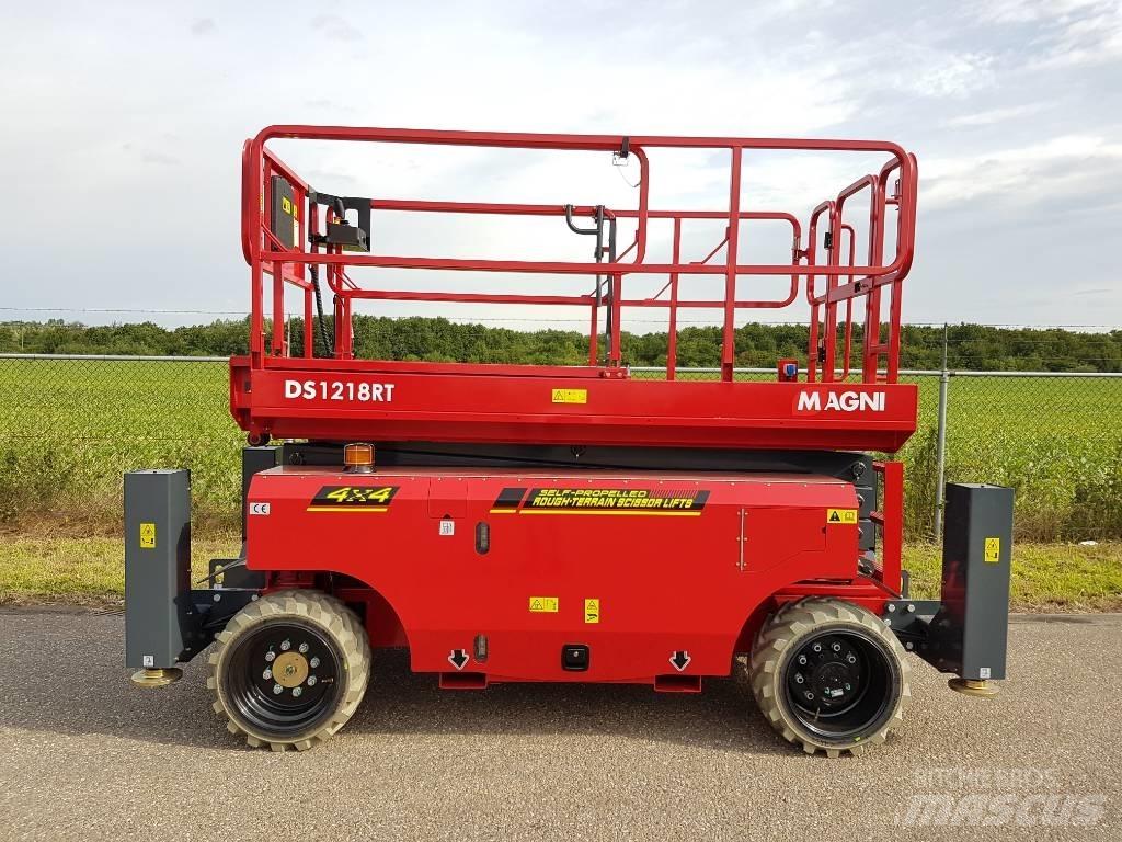 Magni DS 1218 RT Plataformas tijera