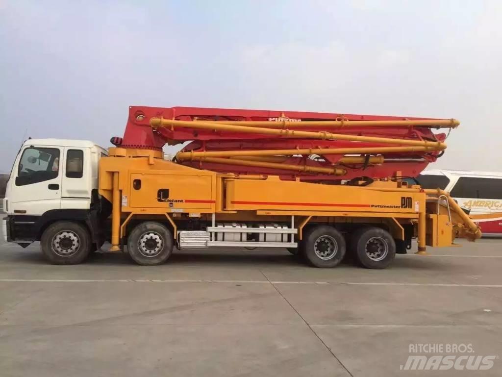 Putzmeister 37m Camión hormigonera