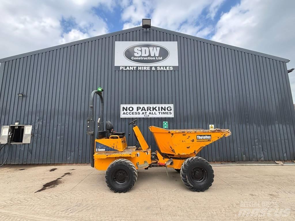 Thwaites 3 ton Dúmpers de obra