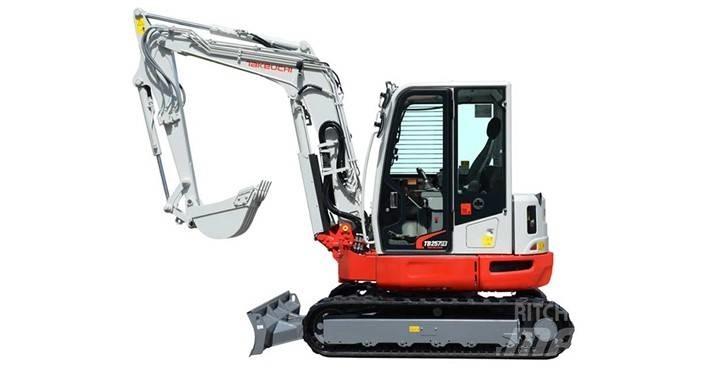 Takeuchi TB257FR Mini excavadoras < 7t
