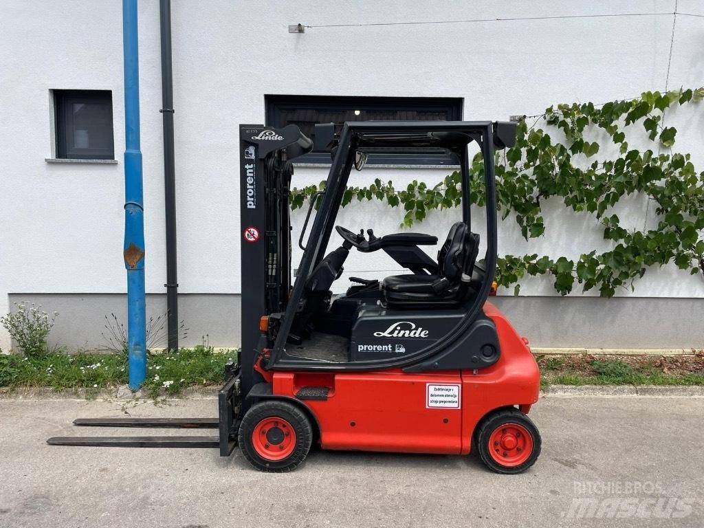Linde E 16 P Carretillas de horquilla eléctrica