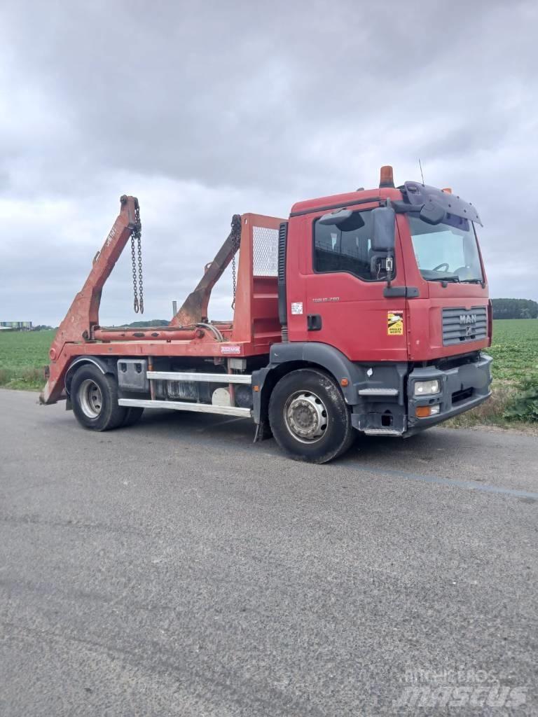 MAN TGM 18.280 Camiones portacubetas