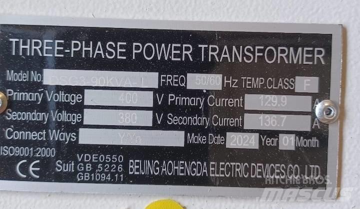 Bodor DSG3-90KVA-L Construcción - Otros