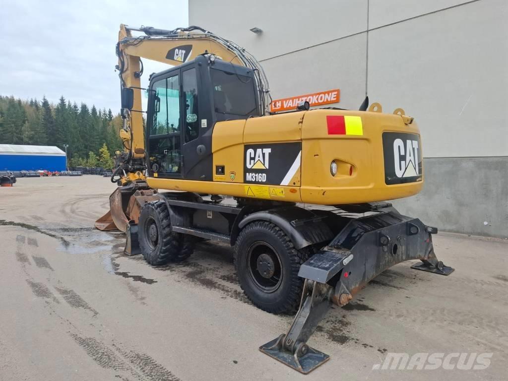 CAT 316D Excavadoras de ruedas