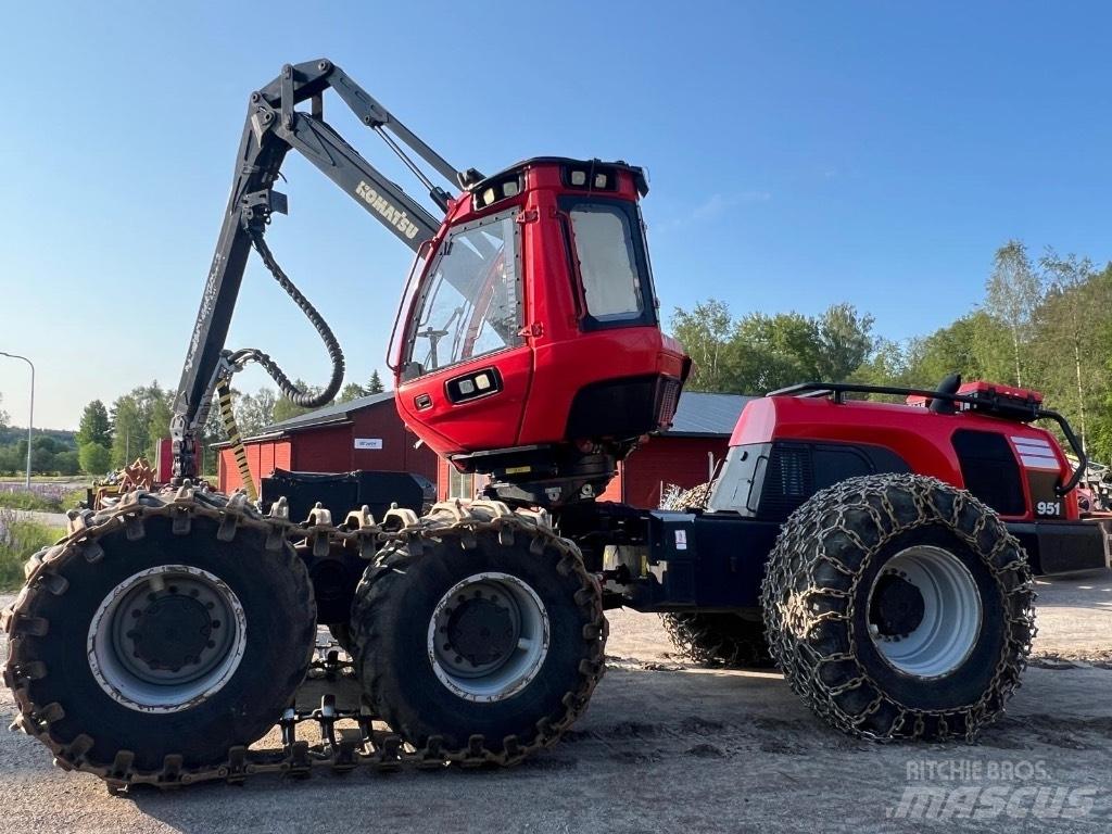 Komatsu 951 Cosechadoras