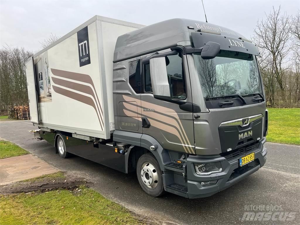 MAN TGL 8.220 Camiones caja cerrada