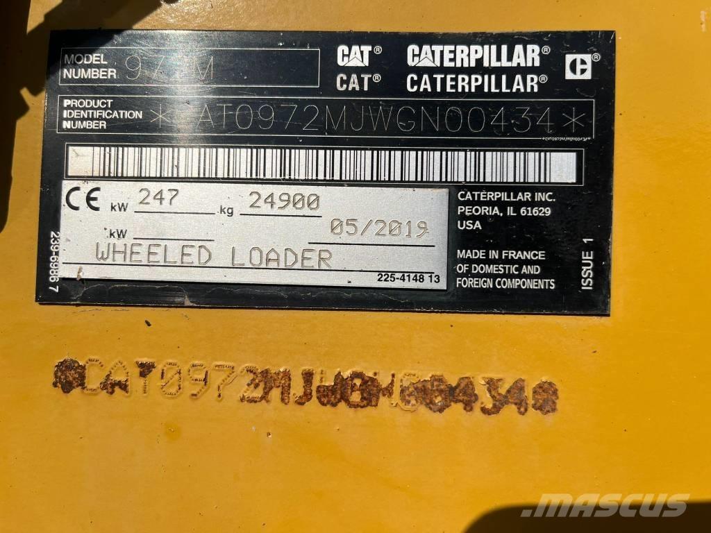 CAT 972 M Cargadoras sobre ruedas