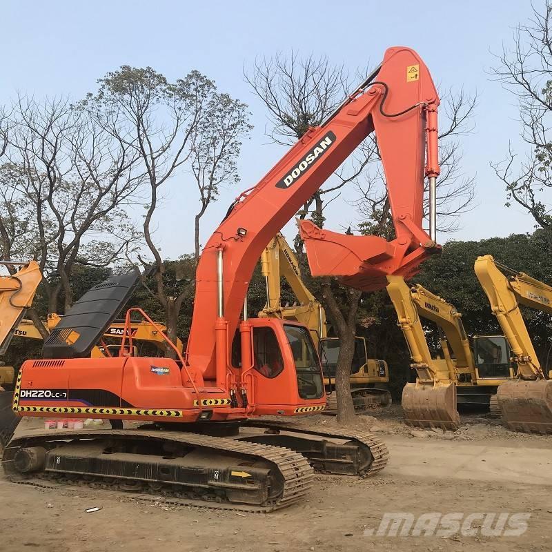 Doosan dh220lc-7 Excavadoras de cadenas