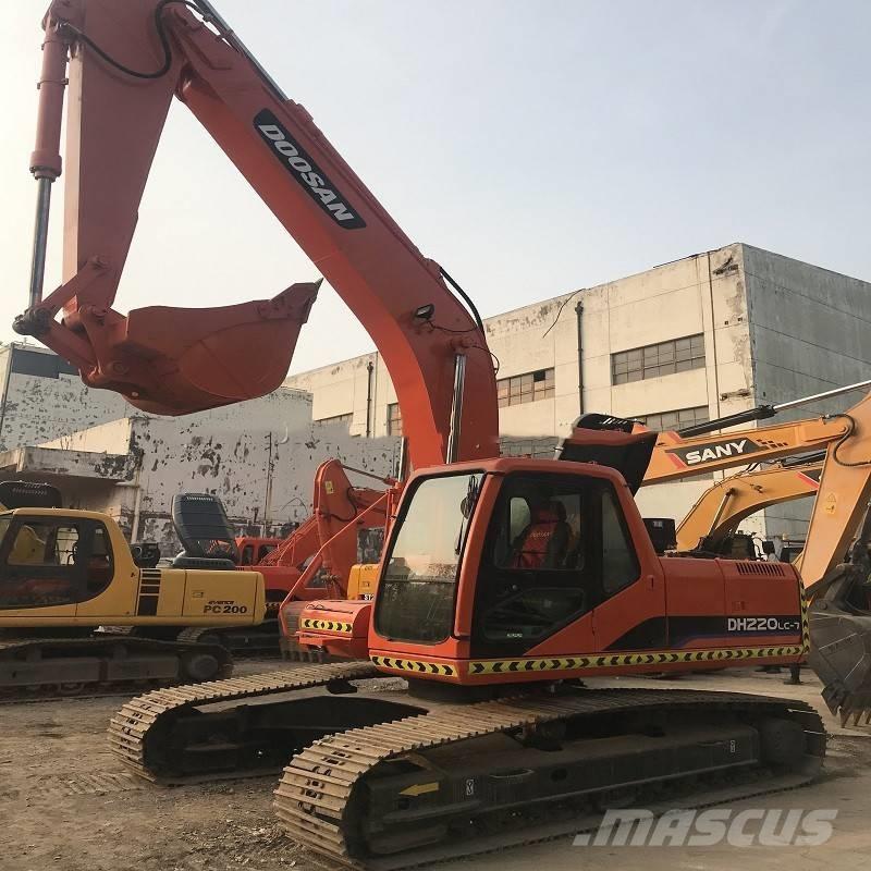 Doosan dh220lc-7 Excavadoras de cadenas