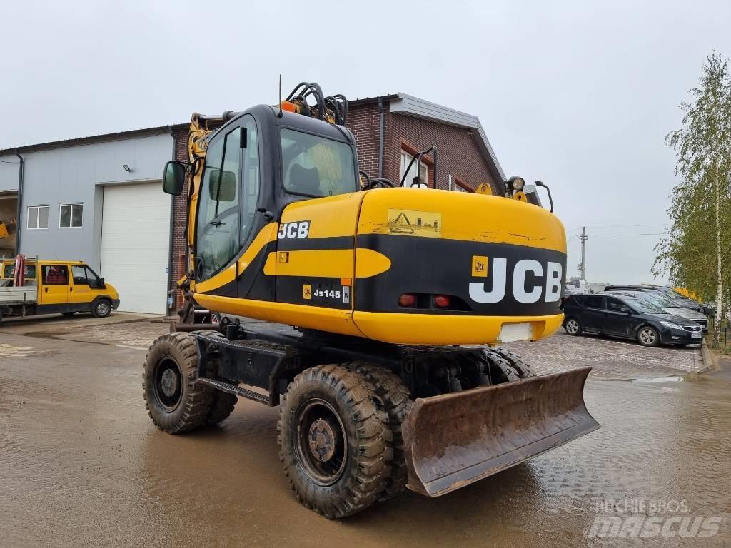 JCB JS 145 W Excavadoras de ruedas