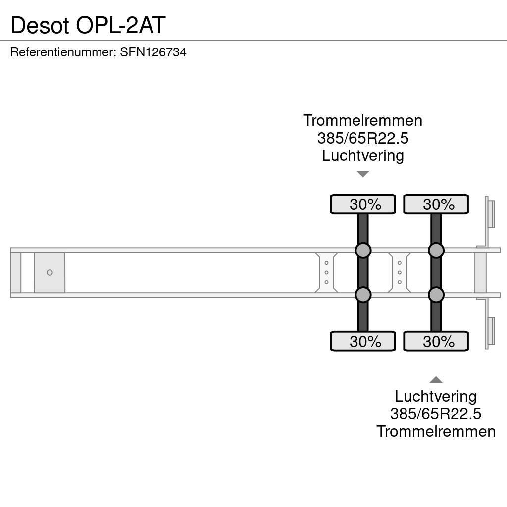 Desot OPL-2AT Semirremolques con carrocería de caja