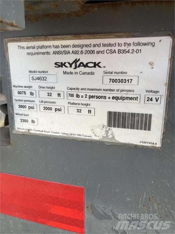 SkyJack SJ III 4632 Plataformas tijera