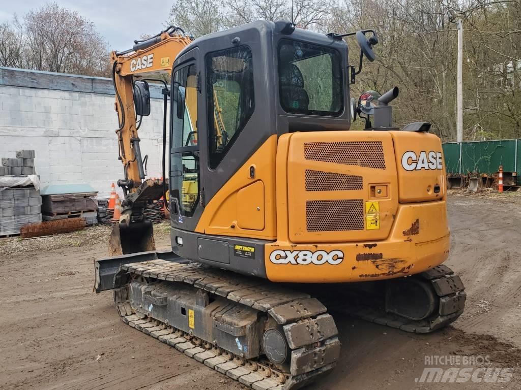 CASE CX 80 C Excavadoras de cadenas