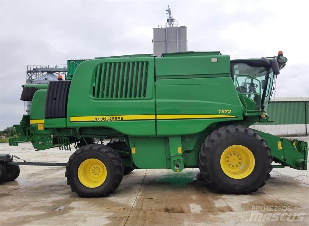 John Deere T670 Cosechadoras combinadas