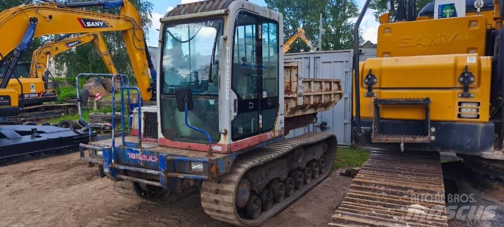 Takeuchi TCR 50 Dúmpers sobre orugas