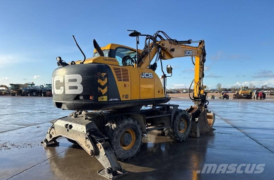 JCB JS 145 W Excavadoras de ruedas