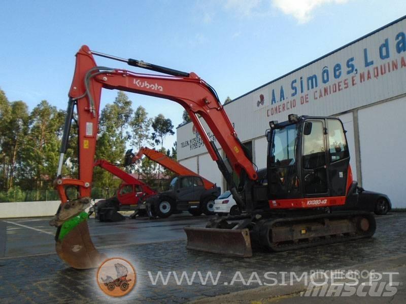 Kubota KX 080-4 Excavadoras 7t - 12t