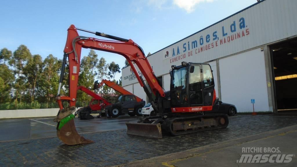 Kubota KX 080-4 Excavadoras 7t - 12t