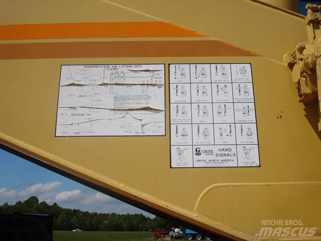 Grove RT 635 C Grúas autopropulsadas
