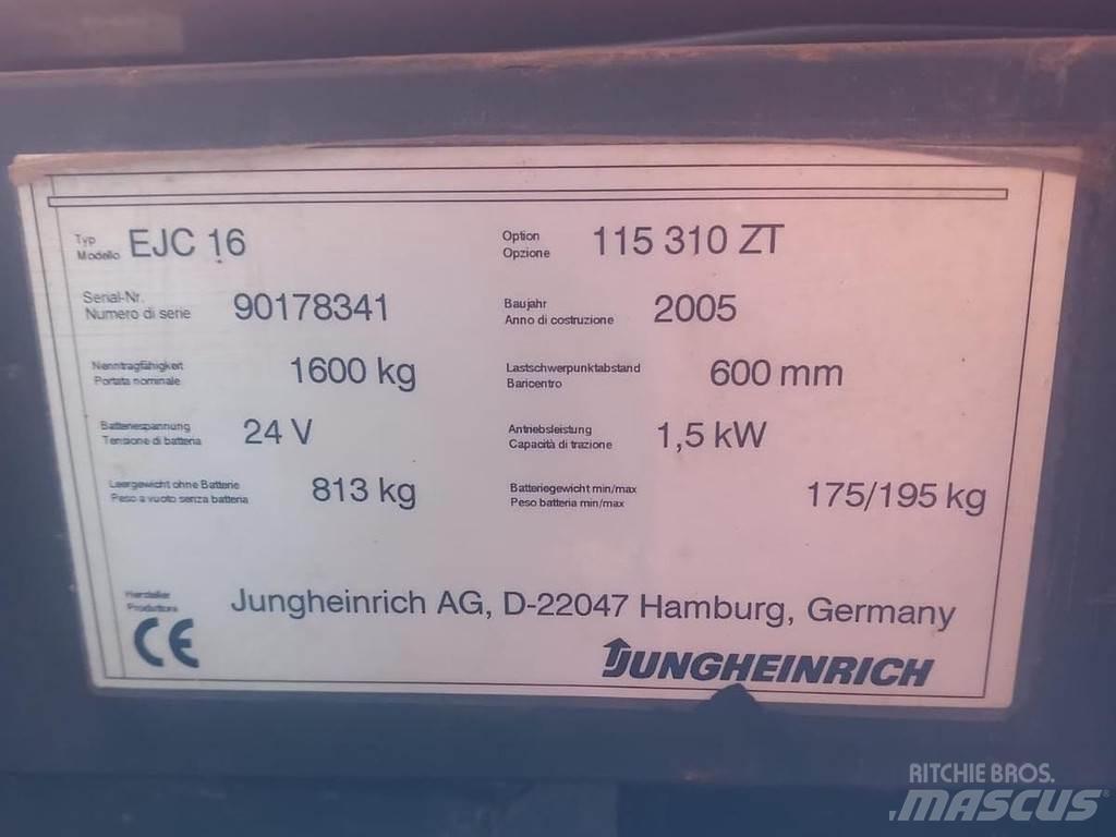 Jungheinrich ECJ16 Transpaletas Manuales